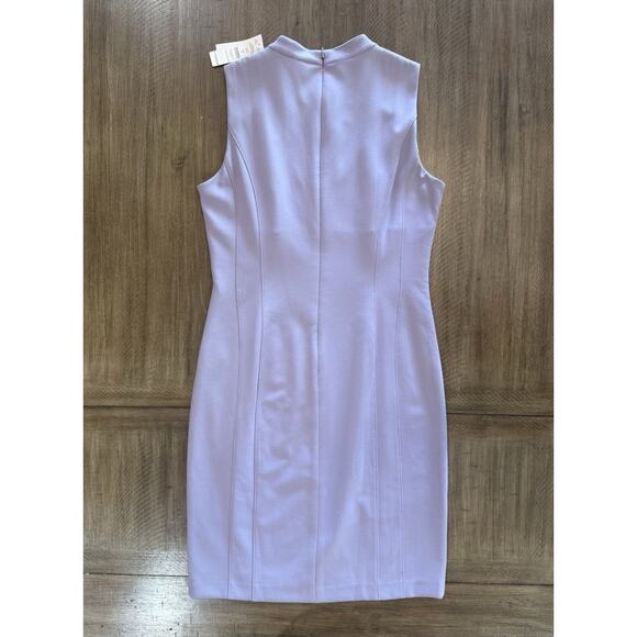NWT White House Black Market Light Purple Keyhole Sheath Dress Size 8 NEW $160 - Picture 12 of 13